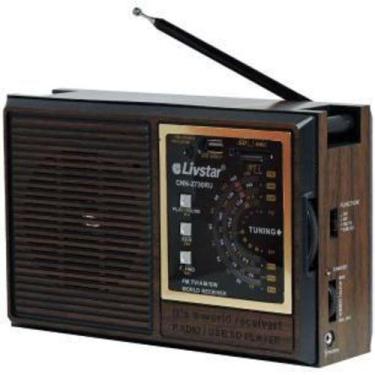 Imagem de Rádio CNN-2730RU Livstar 4 Faixas AM/FM 5W