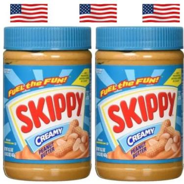 Imagem de Manteiga de Amendoim Pasta de Amendoim Skippy Cremosa Importada Americ