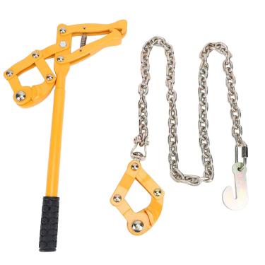 Imagem de Filtro de Cerca de Corrente Ferramenta de Reparo de Cerca Elétrica Extrator de Fio Farpado Tensor de Maca de Cerca Filtro de Arame Farpado Capacidade de 2200lb