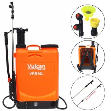 Imagem de Pulverizador Bomba Á Bateria de 16 Litros 8A 0,4mpa 5,5bar Cor Laranja