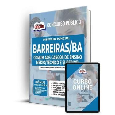 Imagem de Apostila Prefeitura de Barreiras - BA - Comum aos Cargos de Ensino Méd