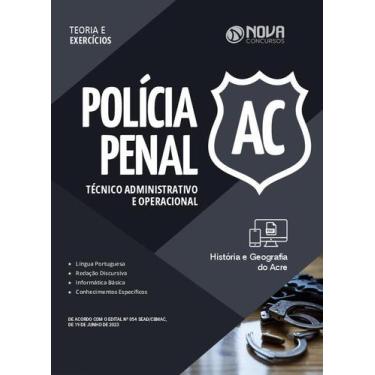 Imagem de Apostila Polícia Penal - AC - Técnico Administrativo e Operacional - N