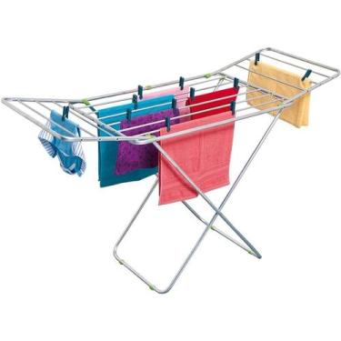 Imagem de Varal De Piso Dobrável Com Abas Metal - Clink