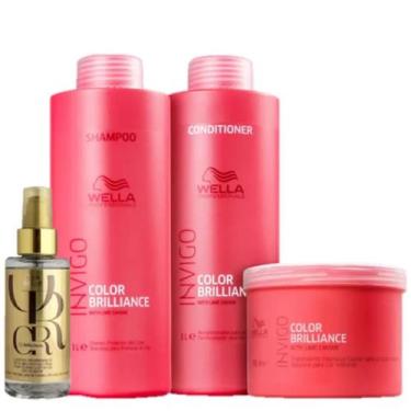 Imagem de Kit Wella Professionals Invigo Color Brilliance Squad Salon (4 Produto