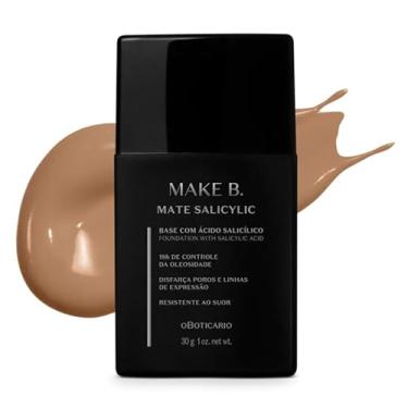 Imagem de Base Líquida Cor 190 Make B. Mate Salicylic 30g