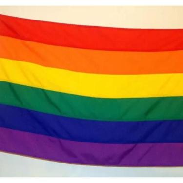Imagem de Bandeira Lgbt Oficial 150x90 Cm Lgbtqia+ Arco-íris  2024 - WCAN