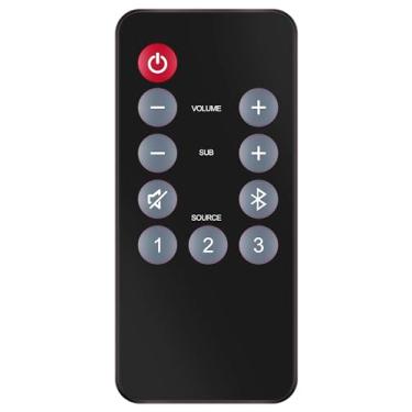 Imagem de Substitua o controle remoto compatível com o subwoofer Polk Audio Soundbar RE15031, RE1305-2, RE1305-1, 3000, 4000, 6000, 5000, 6500, 6500BT, ONE Step, SB6000IHT, SB4000IHT, SB3000IHT