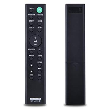 Imagem de New RMT-AH411U Remote Control Replacment for Sony Sound Bar，Compatible with HT SF200 HT SF150 HT-S100F HT-SF200 HTS100F HT-S100F HT-SF150 HTS100F Home Theater System