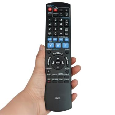 Imagem de Controle remoto de substituição universal para Panasonic N2QAYB000196 N2QAKB000050 EUR7659T60 EUR7659T80 EUR7659T50 EUR7659T70 DVD Recorder Player
