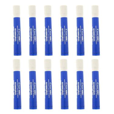 Imagem de Caixa De Pincel Marcador Para Quadro Branco Recarregável Wbm-7 12 Unidades Azul - Pilot