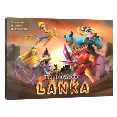 Imagem de Battleground Lanka | Strategy Card Game | Fun for Adults, Teens and Kids | Mythology Themed | 2-9 Players, Ages 13+ | 96 Cards | Play time 15 min