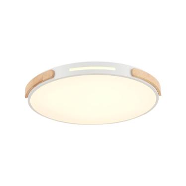 Imagem de Plafon Astraled Qyro P-9945 Redondo Led Bivolt Branco