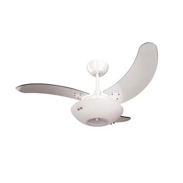 Imagem de Ventilador De Teto Clean Tron Branco 3 Pás Brancas 110V