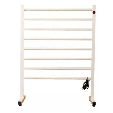 Imagem de Toalheiro Térmico Grande de Chão com Seletor de Voltagem 110/220 V (Branco)