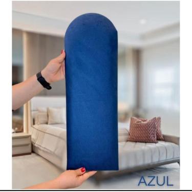 Imagem de Cabeceira de Cama Modulada em L  45x20cm Cor: Rosa / Quantidade: CAMA SOLTEIRO EM L - 15 unidades