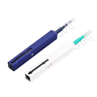 Imagem de Taruor Fiber Optic Cleaning Pen 1,25 mm de 2,5 mm limpador do conector com ponta anti-estática para LC SC FC ST