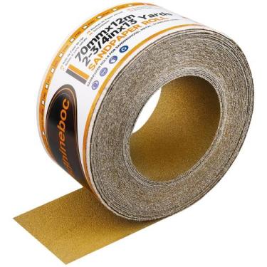 Imagem de Rolo de lixa Shineboc 800 Grit 2,75 polegadas x 13 jardas Hook & Loop