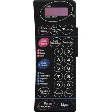Imagem de Membrana compativel microondas panasonic nn6957/6556 preta - DIPRIMEIR