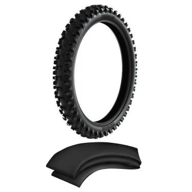 Imagem de Pneu Yz 125 Yzf 250 100/90-19 57m Rs47 Rinaldi + Câmara