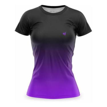 Imagem de Lusa Academia Feminina Fitness Camiseta Treino Funcional - Efect, Pret
