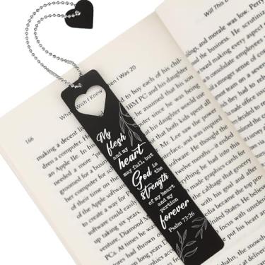 Imagem de Marcador de livro Sisters by Heart Side by Side or Miles Apart Citação de metal preto para irmã Soul Sister BFF, amizade de longa distância, despedida de aniversário, LCS-BM-P39