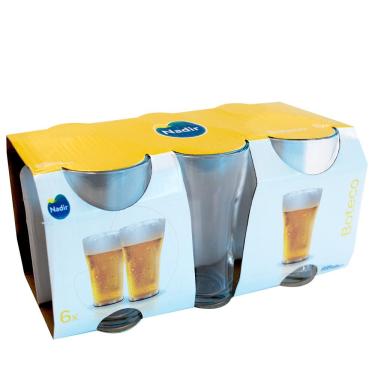 Imagem de Conjunto 6 Copos Chopp 200ml Nadir Boteco