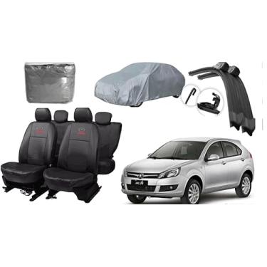 Imagem de Capa de couro +Capa de cobrir + Limpador de para - brisa -J3 11-17