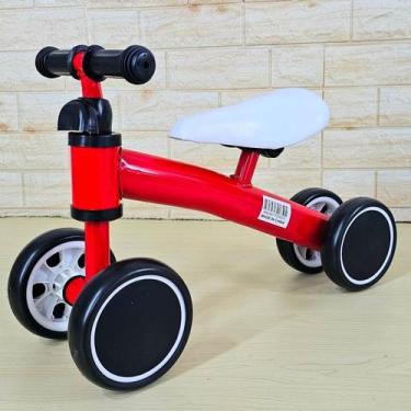 Imagem de Bicicleta sem pedal de equilibrio infantil 4 rodas - LUTHER HOME, Bici