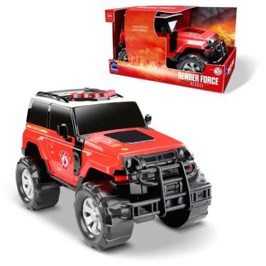 Imagem de Carrinho Jeep 4x4 Caminhonete Rescue Render Force Resgate