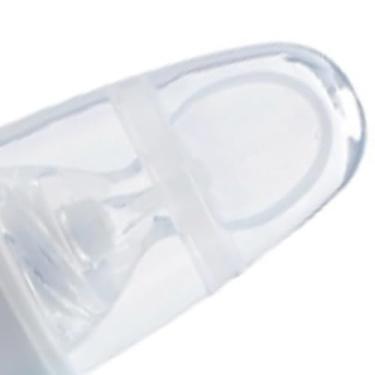 Imagem de Sanpyl Colher Segura da Garrafa de Alimentação do Distribuidor do Alimento bebê para a Alimentação Quantitativa Fácil Apropriada para o Material Silicone Bebês (Branco)