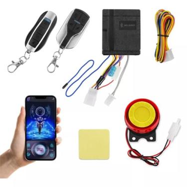 Imagem de Alarme para Moto - Dispositivo -Roubo com Início de Uma Tecla Desligamento Busca Veículo Controle Remoto Duplo Buzina Si