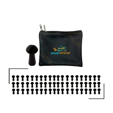 Imagem de GRAND PITSTOP Plugues de cogumelo de substituição para kit de reparo de perfuração de pneu sem câmara - para carros, motocicletas - plugues de reposição (60 plugues)