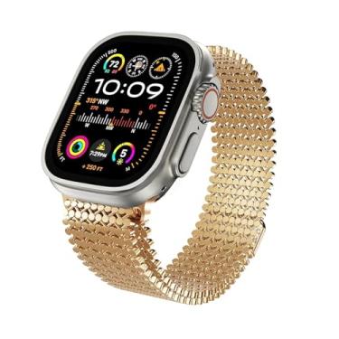 Imagem de AHGDDA Pulseira para Apple Watch Ultra 2 1 de 49 mm, 46 mm, 45 mm, 44 mm, 40 mm, 41 mm e 42 mm, para IWatch séries 10, 9, 8, 7, 6, 5, 4 e Se, 38/40/41MM, Ágata