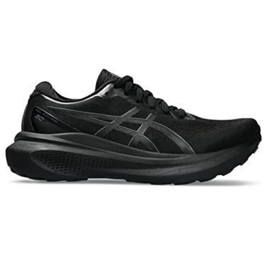 Imagem de ASICS Tênis de corrida feminino Gel-Kayano 30, Preto/preto, 34