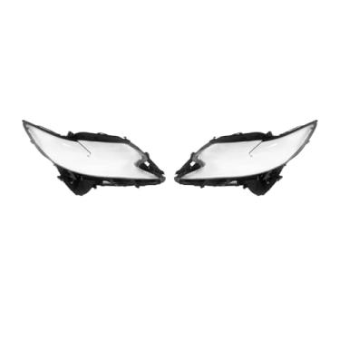 Imagem de Par De Tampas De Lentes De Farol Dianteiro Compatíveis Com Lexus ES350 ES300h 2016-2018 LH&RH