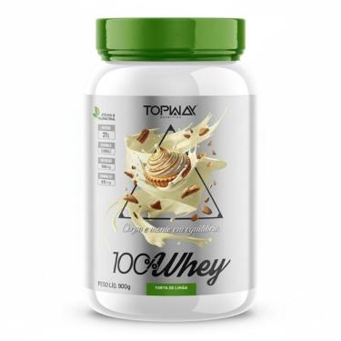 Imagem de Suplemento Whey Protein 100% Concentrado Pote 900G Topway-Unissex