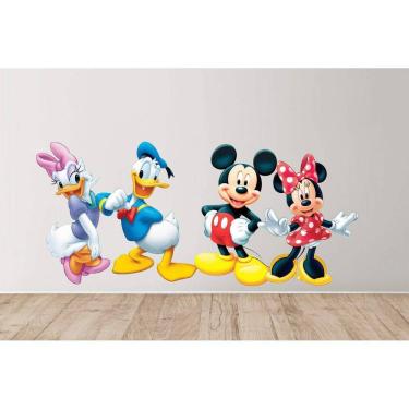 Imagem de Adesivo De Parede Amigos Do Mickey