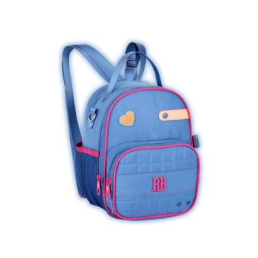 Imagem de Lancheira Térmica Rebecca Bonbon Oficial Passeio Escolar RB Cor:Azul, 