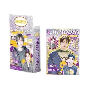 Imagem de Conjunto De Photocards De Ídolos Kpop 50 Peças Cortis Lomo Card James 