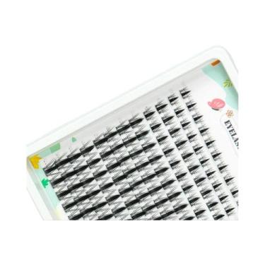 Imagem de Cachos De Cílios Naturais Com Efeito Wispy D-Curly, 120 Peças, 8-16MM,