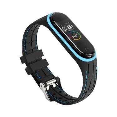 Imagem de Pulseira De Silicone Esportiva Para Xiaomi Mi Band 7 6 5 4 3 Acessório