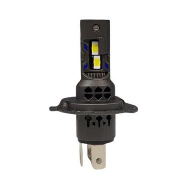 Imagem de Lâmpada de Led H4 Pk20 Farol Moto Yamaha Super Branca Efeito Xenon Fác