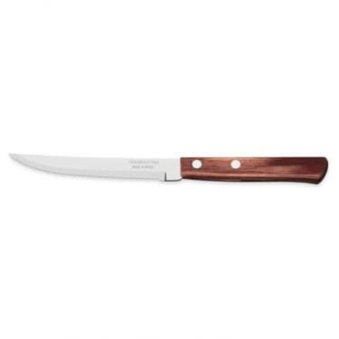Imagem de Faca Para Churrasco Tramontina 5 Inox Cabo Polywood Vermelho