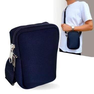 Imagem de Shoulder Bag Mini Bolsa Tiracolo Pochete Necessaire Ombro-Masculino