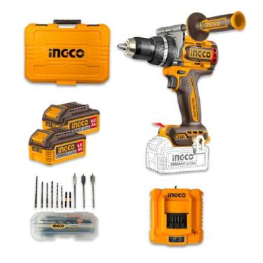 Imagem de Parafusadeira de Impacto Ingco CIDLI2016689 20V 166Nm Brushless 13MM C