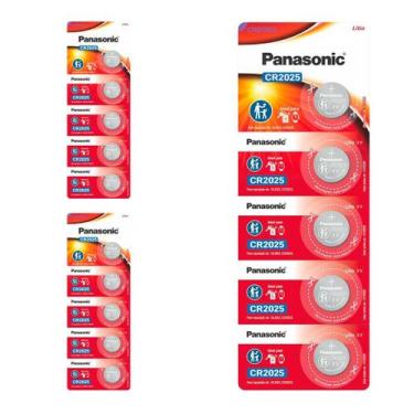 Imagem de 15 Baterias Cr2025 Panasonic (3 Cart)