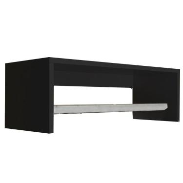 Imagem de Nicho Com Varão Em Mdf - Preto