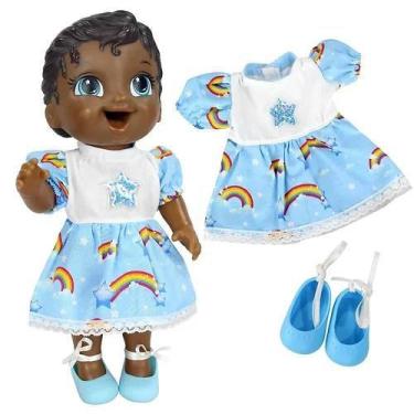 Kit roupa boneca baby alive - halloween fantasma - casinha 4 em Promoção na  Americanas