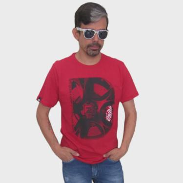 Imagem de Camiseta Fatal com Estampa Frontal Ref. 26967 - Vermelho