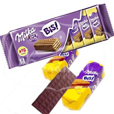Imagem de Milka Bis - Chocolate & Biscoito Wafer - Importado da Argentina